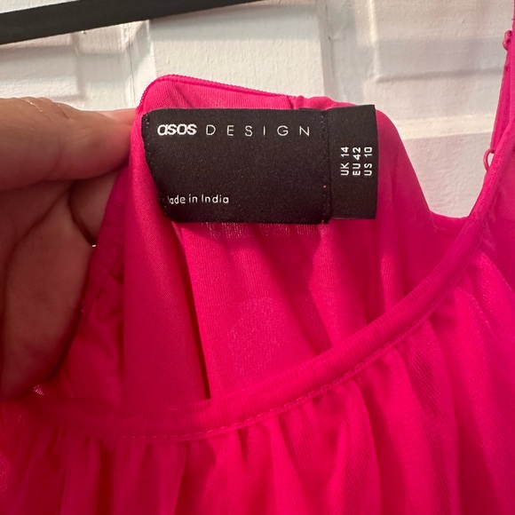 ASOS Mesh Cami Midi Dress (fits up to size 16) - Picture 5 of 11